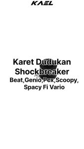 Karet Dudukan Shockbreaker Scoopy: Pemilihan dan Pemasangan