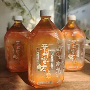 Large Bottle Low Sugar Ready-to-Drink Jasmine Flavored Tea 1L
