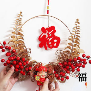 led light valentines day gift flowers bouquet wall Decor with fairy led strip light DIY Chinese New Year Decoration 2024 cny decorations 2024 New Spring Festival Decoration Pendant Supplies Doorway Blessing Character Garland Ornaments Warm Light