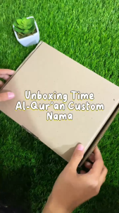 Al-Quran Sampul Hardcover Bisa Custom Nama Sendiri Ukuran A5 & A6 Quran Blok Warna