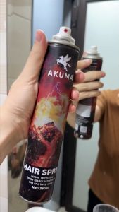 Gôm Xịt Giữ Nếp Tóc AKUMA – Định Hình Kiểu Tóc Bền Lâu Suốt 12h Mùi Hương Nam Tính Cuốn Hút