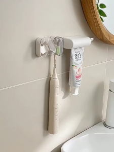 Pelindung Penutup Kepala Sikat Gigi Gantungan Sikat Gigi Tempel Dinding Tooth Brush Organizer HM1011
