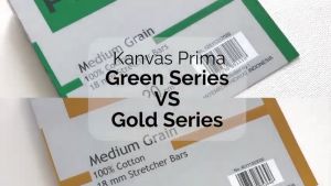 Kanvas Lukis Painting Prima Canvas Green Series 40cm x 60cm