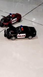 Mainan Anak Mobil Mobilan Die Cast 787 31 Mobil Police DIE CAST Miniatur Terbaru Sport Car Metal Alloy | Mainan Mobil Diecast Miniatur Polisi Dodge Challeger Pull Back System Kap Mesin Depan Bisa Dibuka Bahan Besi Ringan
