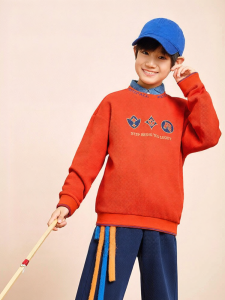 XTEP | New Year Celebratory Childrens Pullover Hoodie