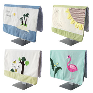 ฝาครอบกันฝุ่นสําหรับเดสก์ท็อปคอมพิวเตอร์คีย์บอร์ดเครื่องพิมพ์เครื่องถ่ายเอกสารเครื่องแฟกซ์ สไตล์เกาหลี ฝาครอบผ้าป้องกัน