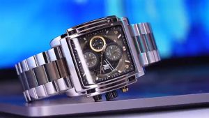 Empirewatches Jam Tangan T5 H4099G H4099 4099 Pria Cowok Analog Chrono dan Tanggal Aktif Rantai Stainless Kualitas Original Waterproof