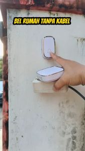 Bel Rumah Tanpa Kabel / Bel Rumah Wireless Waterproof Door Bell Pintu 1 Receiver