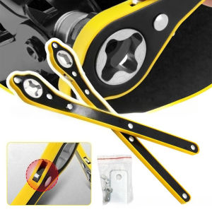 Car Labor-saving Jack Ratchet Wrench Scissor Jack Garage Tire Wheel Lug Wrench Handle Labor-saving Wrench Car Repair Tool