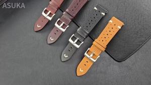 Oil Wax Leather Strap for Samsung Galaxy Watch 9/8 Classic 44mm40mm No Gaps Strap for Watch Ultra 47mm Band Brown Business Wrist