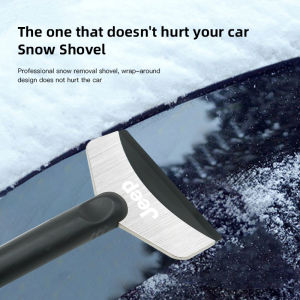 Jeep | Car Snow Brush Cleaning Shovel Glass Ice Scrapers Tool Accessories For Jeep Renegade Wrangler Gladiator Cherokee Compass Patriot