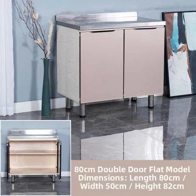 TENGYAGAO | Stainless Steel Kitchen Storage Cabinet
