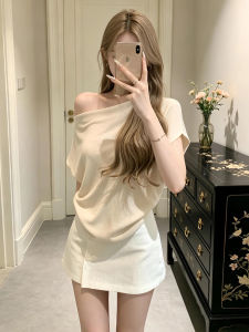 PEIZIXUAN | Bộ Đầm Dạ Hội Trắng Dành Cho Phụ Nữ
