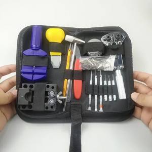 147pcs Watch Repair Tools Kit Watchmaker Case Remover Opener Set Professional Clock Repair Tools for Watches and Jewelry Repair