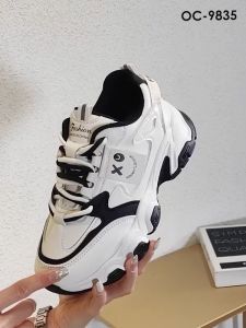 OCTAVIA Sepatu Sneakers Casual HighSole Wanita Smile Series #OC-9835