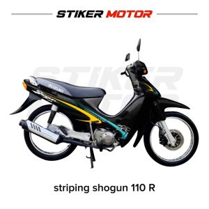 SH32 Striping Motor Shogun 110 R Sticker Stiker Suzuki Shogun 2000 2001 2002 2003 Motif Ori Variasi Lz