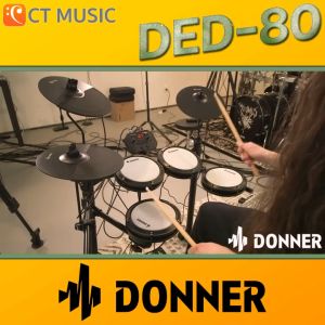 Donner DED-80 กลองไฟฟ้า กลองไฟฟ้า 80 ราคา - Lazada