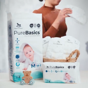 Pure Basic Pull Up / Tape Diapers Baby Soft Highly Absorbent & Comfortable Disposable Diapers For Daily Use