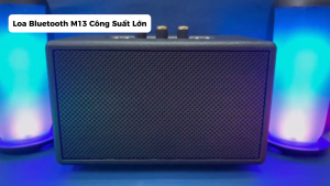 Loa Bluetooth M13 Âm Bass Cực Mạnh Công Suất 12W Pin 5000mAh Nghe 6-8H Chống Nước IPX Hỗ Trợ USB/Thẻ Nhớ/AUX
