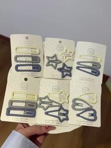 Penghantaran dari China [2025] Jepit rambut bintang 2025 Klip Bang Sisi Dahi Baharu Belakang Kepala Rambut Patah bb Klip Jepit Rambut Aksesori Rambut Kanak-Kanak untuk Perempuan 3.1