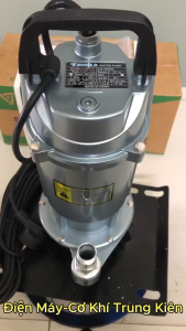 Máy bơm chìm bơm tõm 750W 1HP ống ra F25 hàng dây đồngMáy bơm nước đa năng swirls lõi dây đồng cao cấp.