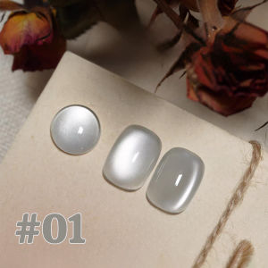 12ML 1pcs Brown Black Nail Glue Autumn Winter Hot Selling Amber Fenglin Evening Glass Bead Moonlight Cat Eye Gel Nail Polish