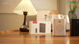 TNW Y20 Speaker Pinggang Mini Speaker Megaphone Portable Dengan Microphone Clip On Wireless Mic Untuk Guru Tour Guide Dosen