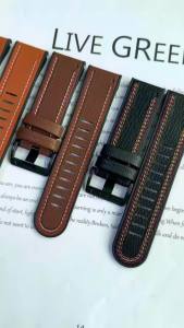 Quick 22MM 26mm Leather+Silicone Strap For Garmin Epix Gen 2 instinct 3 955 945 935 MK1 MK2 Fenix 8 51mm 7 7X 6 5 Band Bracelet