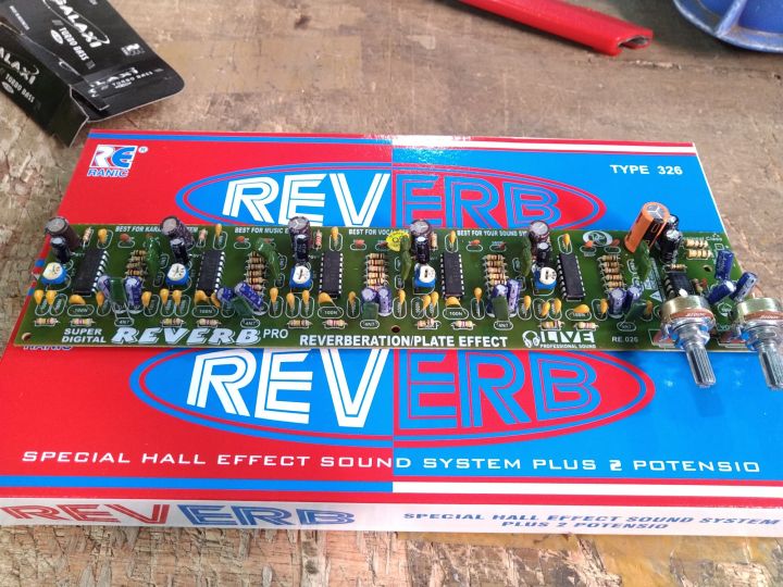 Echo Reverb Kit Kit Echo Reverb 2 Potensio | Lazada Indonesia