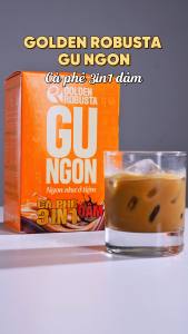 Cà phê GU NGON - 3in1 Vị Đậm - 18 gói x 16gr