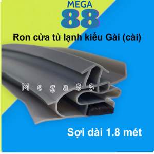 Ron tủ lạnh gài (cài) dài 1.8 mét - ron cửa tủ lạnh kiểu cài