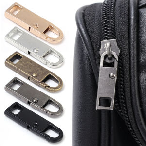 5Pcs Detachable Zipper Head Metal Zipper Slidder Puller for Luggage Bag Coat Clothes Sewing Accessories