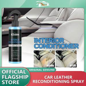 Yegbong Car Plastic Restorer Polish Leather Cleaner Spray Back To Black Gloss Interior Plastic Renovator Car Accessorie Car Interior Plastic Restorer Liquid Leather Seat Spray Restoration Coat Wax Car Care Product Plastics Renovator