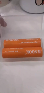 Enook Orange 18650 6800mAh 45A 3.7v Rechargeable battery lithium