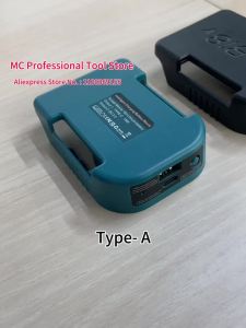 1 Máy Tính USB & Type-C Makita Pin Adapter Sạc Cho BL1840 BL1850 BL1860 18V & 40V Dụng Cụ Điện Phụ Kiện