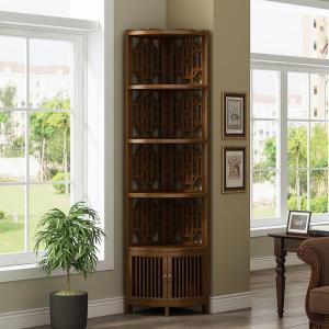 Corner Living Room Storage Cabinet