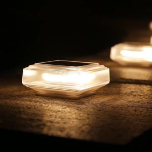 Pos Surya Luar Ruangan Lampu Topi Pilar Modern Lampu Pagar Dek Kolom Dek Lampu Lansekap Air Tahan Pencahayaan untuk Taman