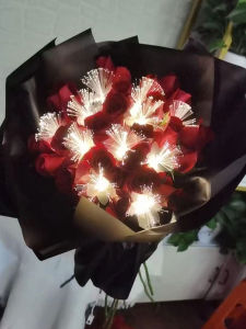 Đèn Cầu Vồng Trái Cây Dâu Tây Quà Tặng Ngày Lễ Tình Nhân Đèn Cầu Vồng Tự Làm Đèn Cầu Vồng Thủ Công Đèn Cầu Vồng Sáng Ấm Áp