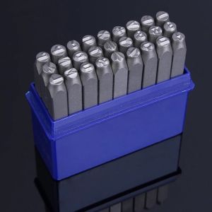 ชุดเหล็กตอก 0-9 /A-Z พร้อมตัวเลข ตัวตอกเลข ตัวตอกอักษร Metal stamping kit ขนาด 6 มม (hp302)