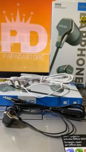 NEW Headset VIVO 100% Super Bass Hi-Fi Audio Effect clear Human extra bass Suara jernih In-earphone