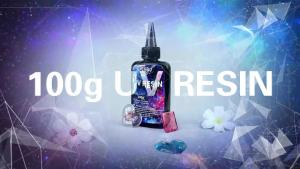 Bộ Keo Dán Nhựa UV 100g Cho Gỗ Kim Loại Thủy Tinh - Chất Kết Dính Hàn Thủ Công Khô Nhanh - Trang Trí Các Dự Án DIY