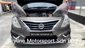 Nissan Almera Head Lamp Lens Cover 2014 2015 2016 2017