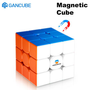 【GAN Official Store】GAN Monster Go EDU Magnetic Speed Cube 3x3 MG Magic Cubes Educational Puzzle Toy For Kids Beginners Practices Christmas Gift