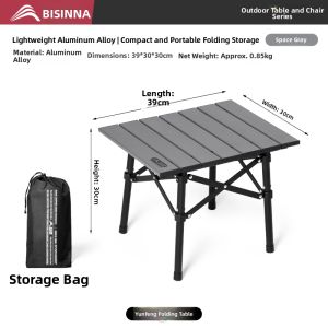 BSWOLF | Outdoor Hiking Lightweight Portable Folding Table