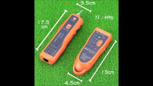 XQ-350 Thiết Bị Kiểm Tra Dây Điện Thoại RJ11 RJ45Thiết Bị Kiểm Tra Cáp Mạng UTP LAN Ethernet