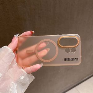 ฝ้าโปร่งแสงเคลือบด้านมี X200เคสสำหรับ Vivo เคสโทรศัพท์วงแหวนแม่เหล็กในตัวฝาแข็งป้องกันสีเหลืองป้องกันลายนิ้วมือป้องกันการตก