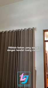 Gorden Blackout Polos Minimalis Smokring