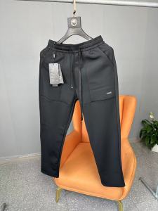 One to Get through Winter! Thickened Knee Pads! Winter Men Outdoor Windproof Anti-Wave Water Fleece-lined Heattech Sports Casual Pants