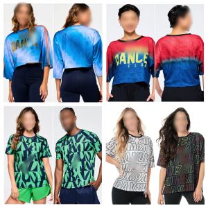 Fit Funky Womens Fitness Top Casual Short Sleeve Dance Sportswear 897 898 Other Style Gymnastics And Aerobics Upperwear