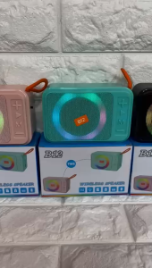 Speaker Bluetooth Mini B12 RGB LED Wireless Speaker TWS Mini RGB Light Portable Extra Bass